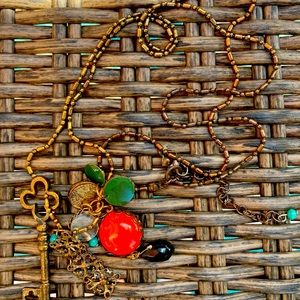 Boho chain with pendants